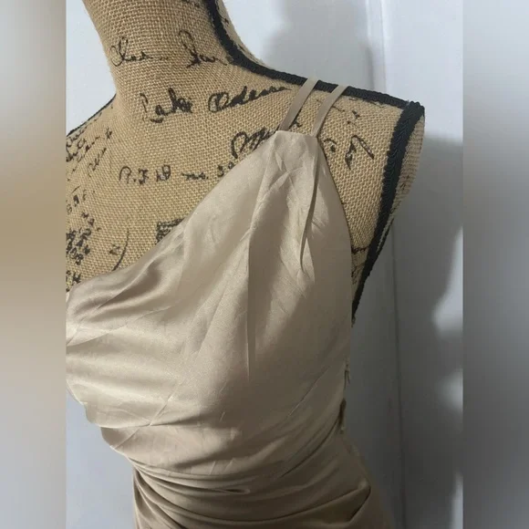 BABYBOO Avery Mini Dress Champagne Size XS - Picture 7 of 12